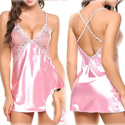 5-Color Set of Sexy Night Dress Lingerie