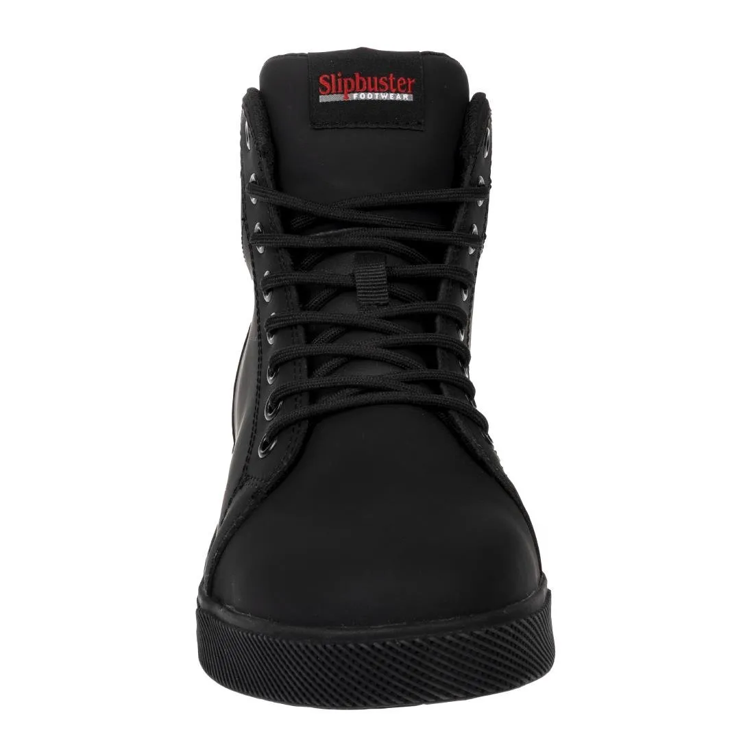 BA061-42 Slipbuster Recycled Microfibre Safety Hi Top Boots Matte Black 42