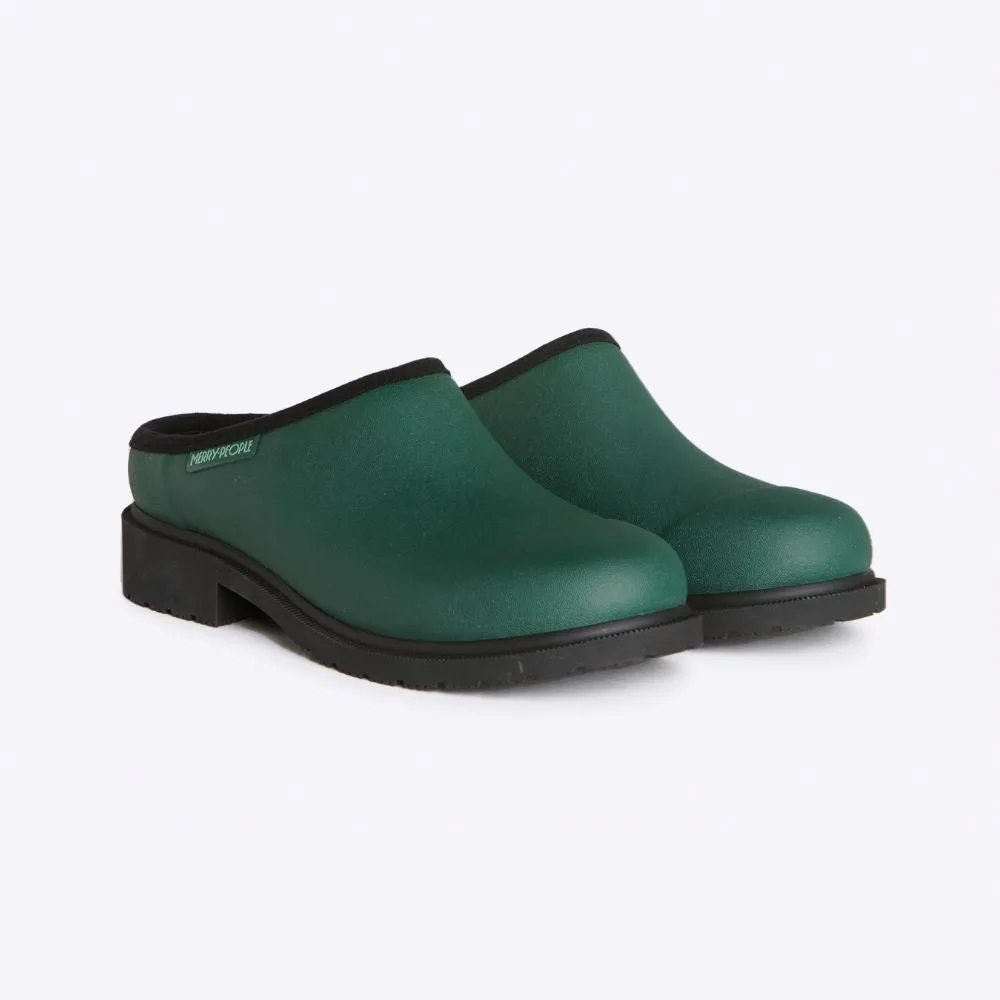 Billie Clog // Alpine Green & Black