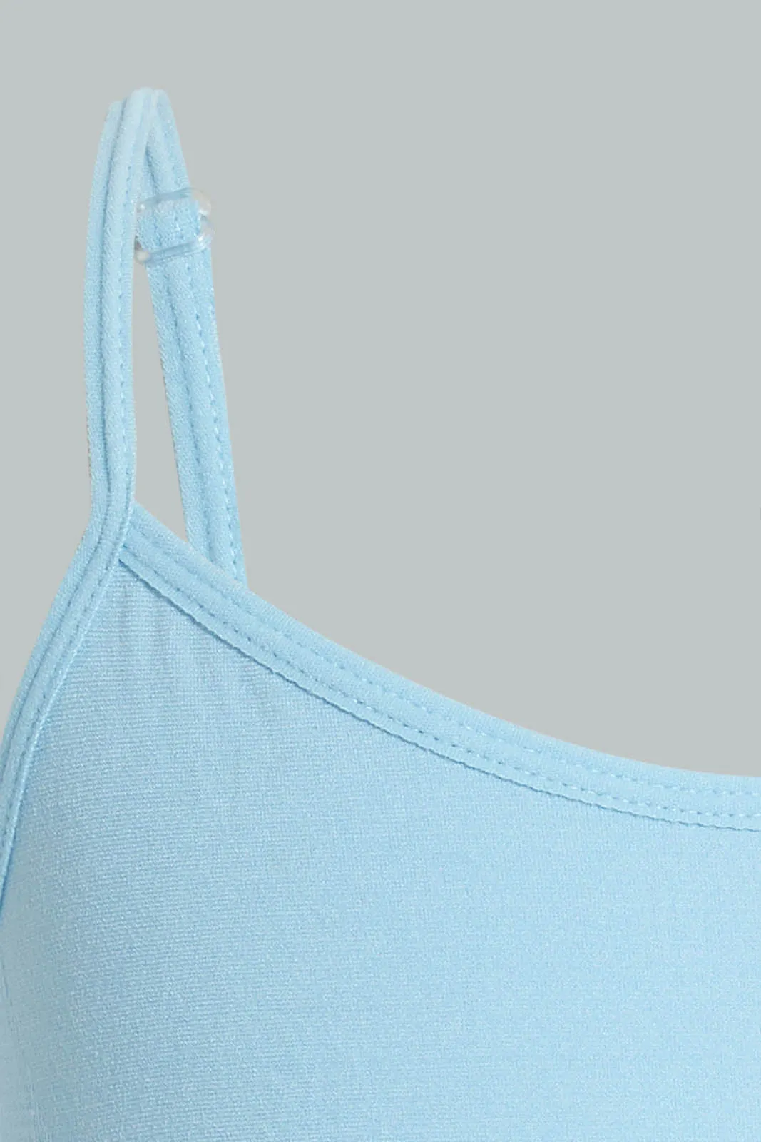 Blue And White Comfort Bra For Senior Girls (Pack of 2)