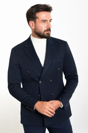 Bojoni Torretta Slim Fit Double и Navy Blue Blazer