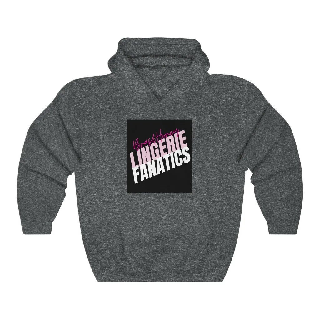 Bras & Honey Slogan Hoodie Unisex Heavy Blend™ Hooded Sweatshirt