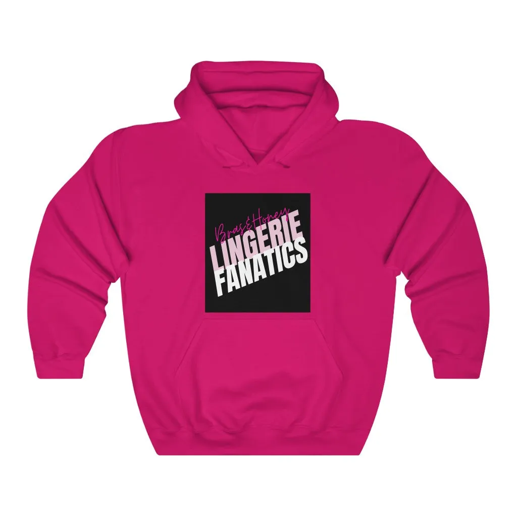 Bras & Honey Slogan Hoodie Unisex Heavy Blend™ Hooded Sweatshirt