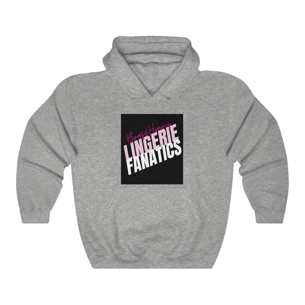 Bras & Honey Slogan Hoodie Unisex Heavy Blend™ Hooded Sweatshirt