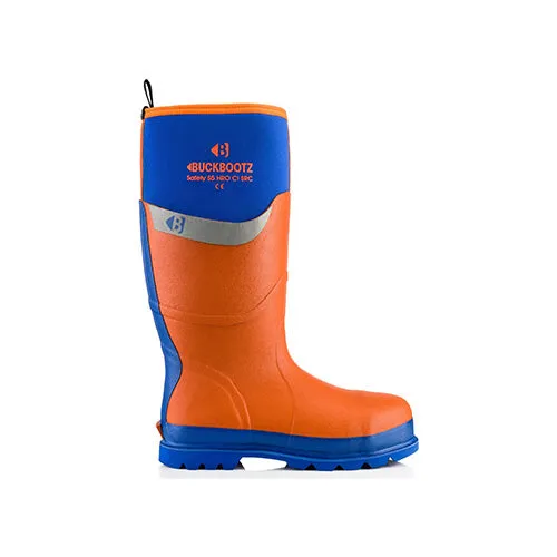 BuckBootz S5 Neoprene/Rubber Heat & Cold Insulated Safety Welly