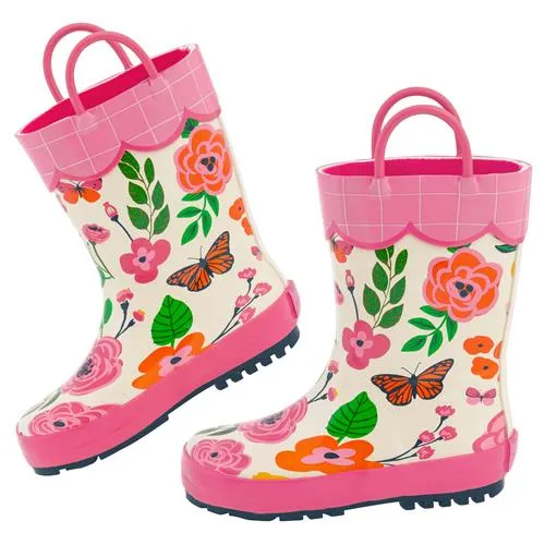 Butterfly Rain Boots