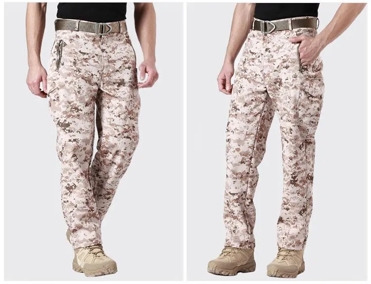 Camouflage Stealth Shark Skin Waterpoof Tactical Pant