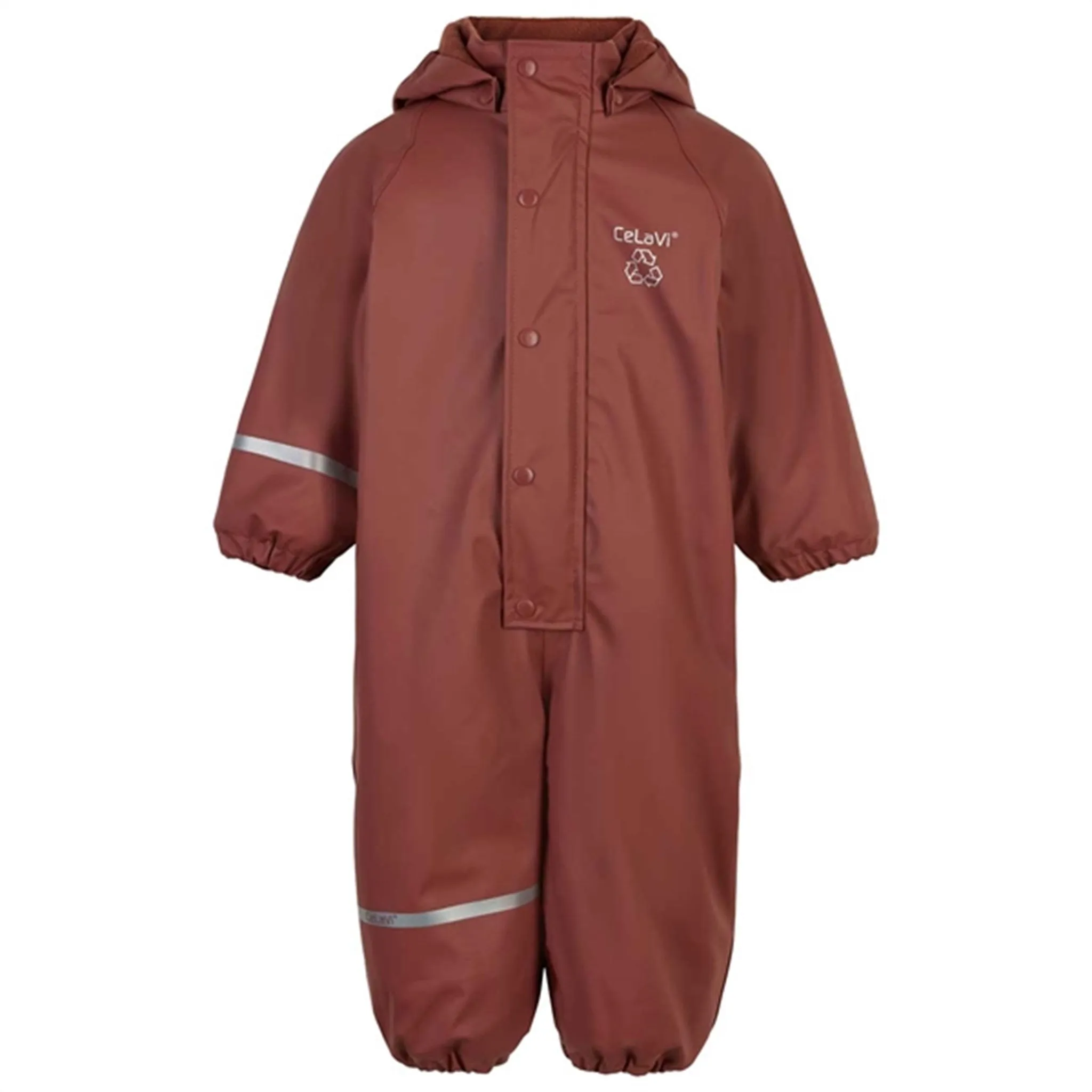 CeLaVi Rain Suit w. Fleece Mahogany