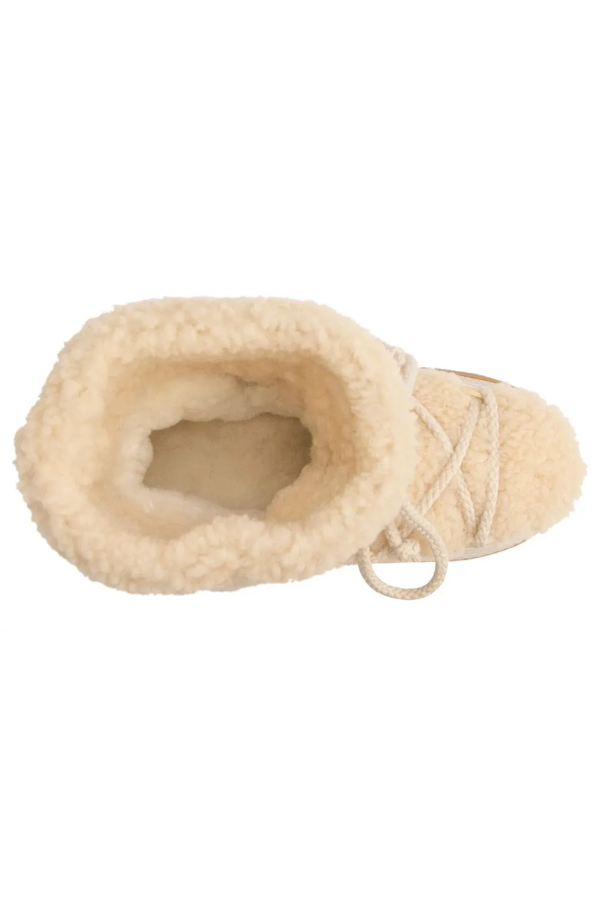 Cool Moon Genuine Fur Women's Snow Boot - SCB-B251211 Beige