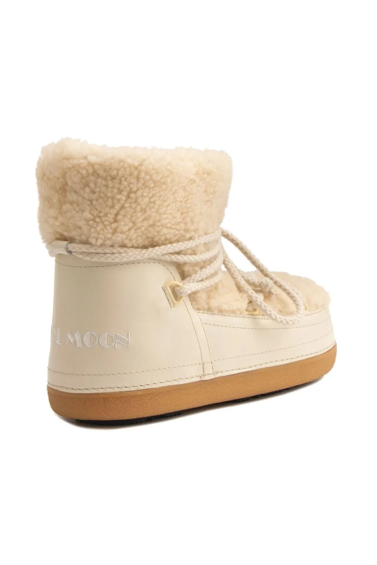 Cool Moon Genuine Fur Women's Snow Boot - SCB-B251211 Beige