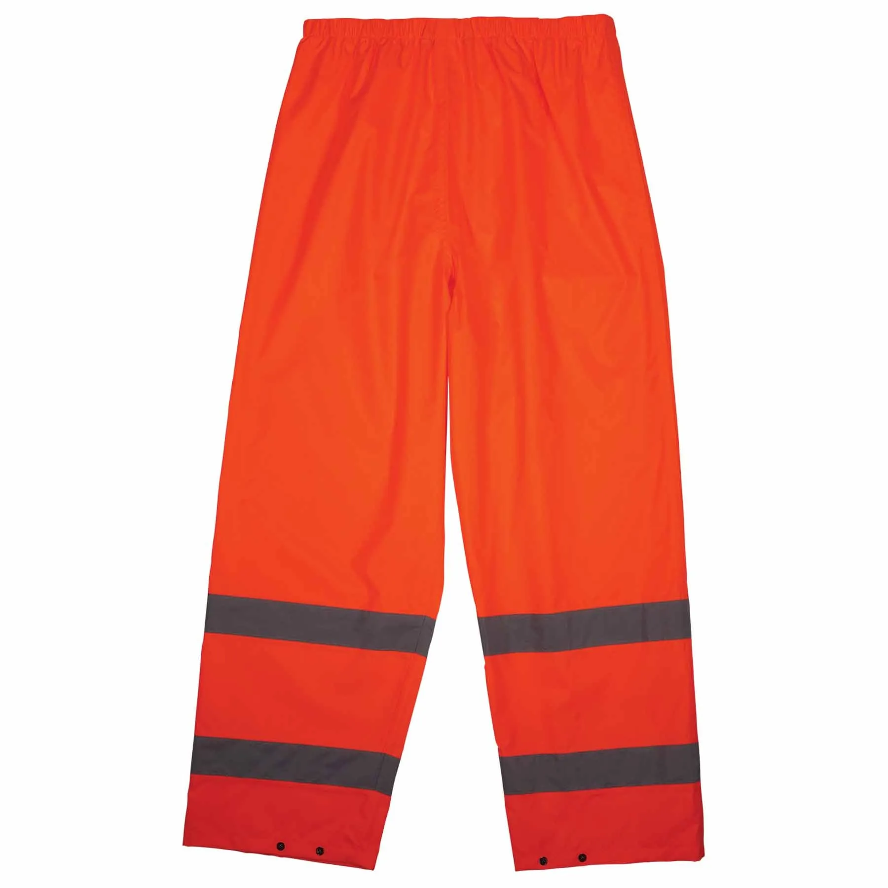 Ergodyne 25444 8916 L Orange Class E Lightweight Hi-Vis Rain Pants