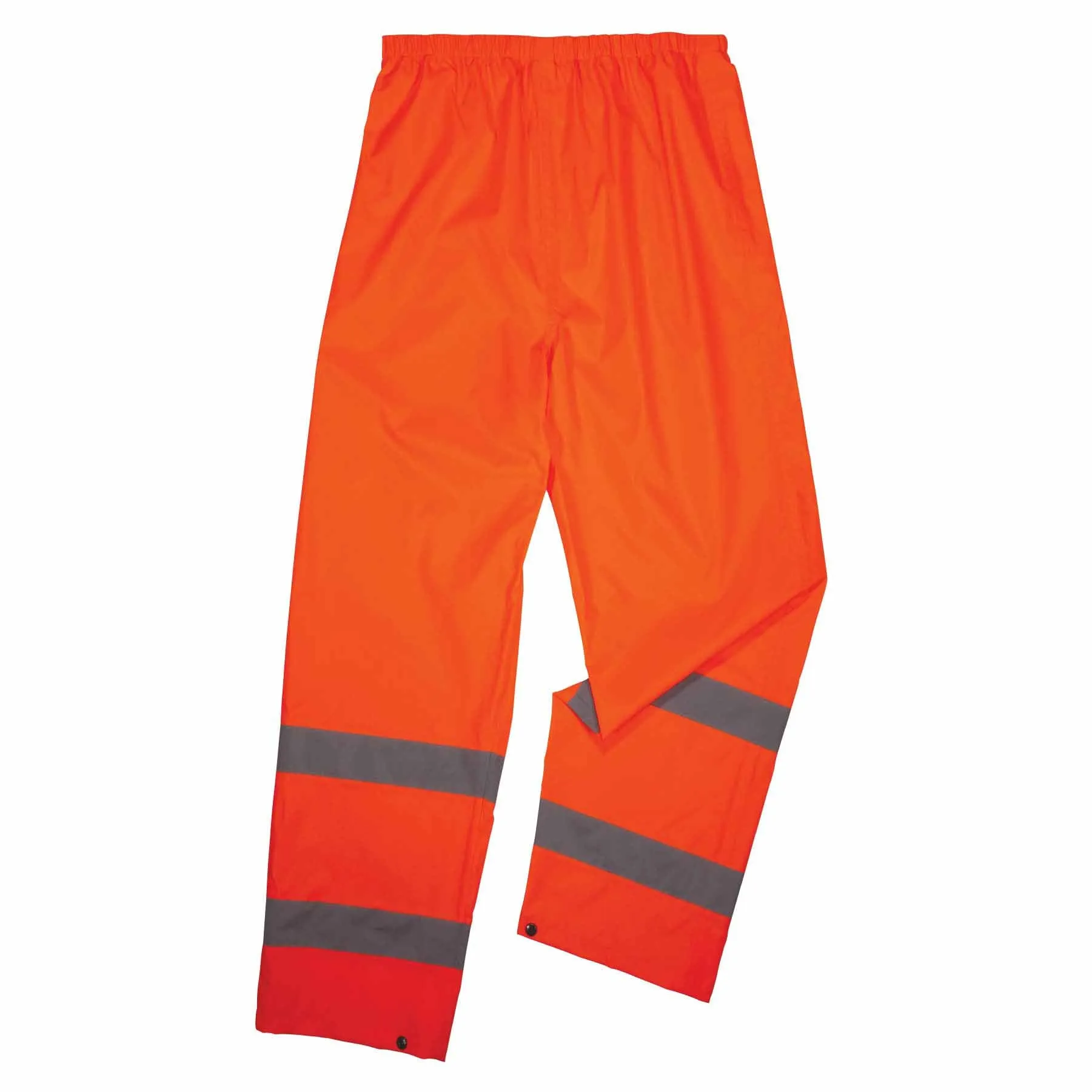 Ergodyne 25444 8916 L Orange Class E Lightweight Hi-Vis Rain Pants