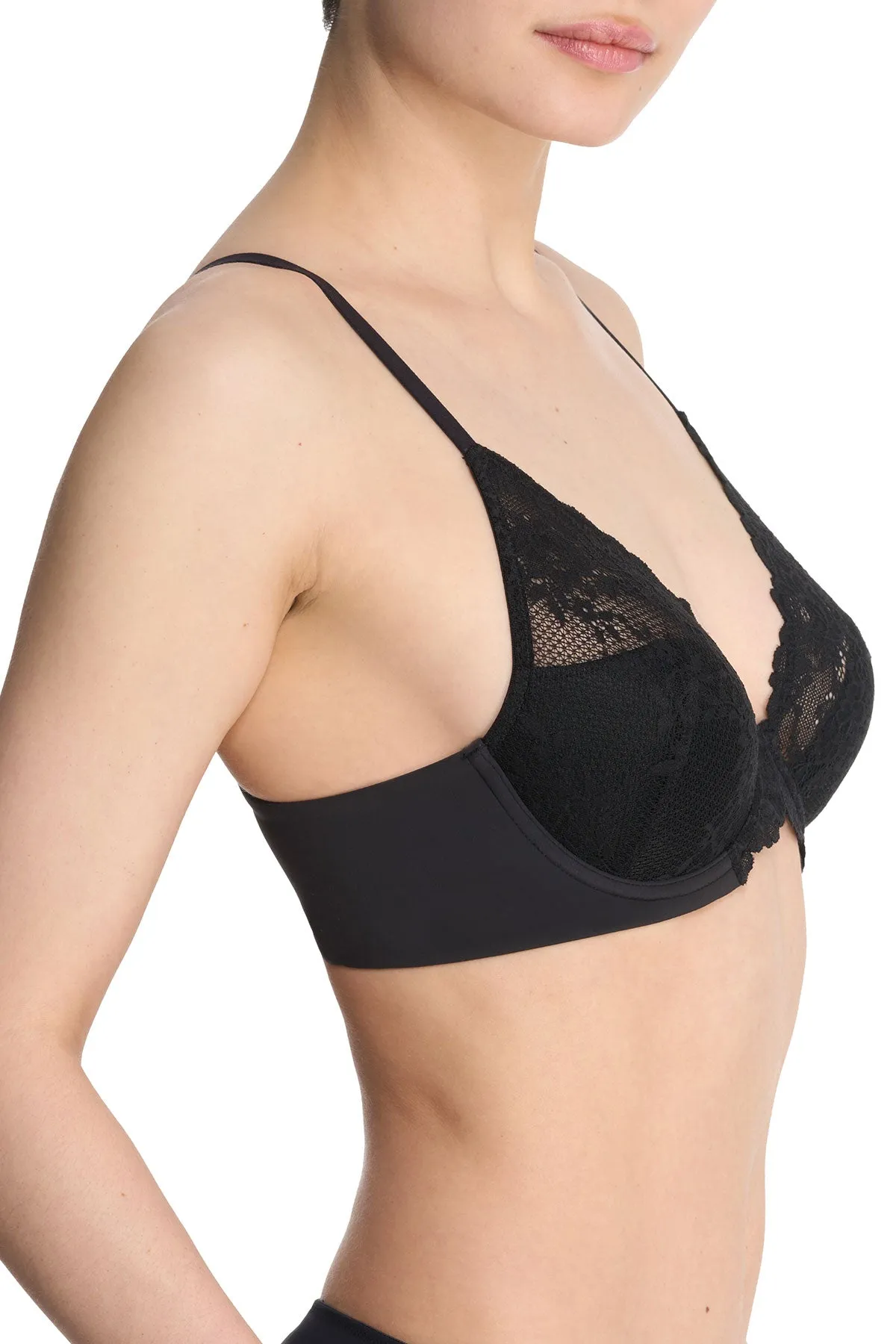 Heavenly Convertible Comfort Lace Contour Underwire Bra