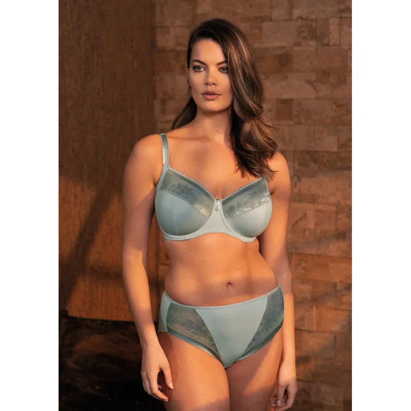 Illusion Side Support Bra Willow Green - Fantasie