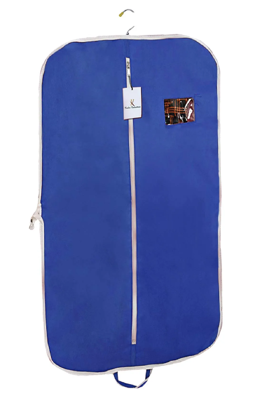 Kuber Industries 4 Pieces Foldable Non Woven Men's Coat Blazer Suit Cover (Royal Blue) -CTKTC41472