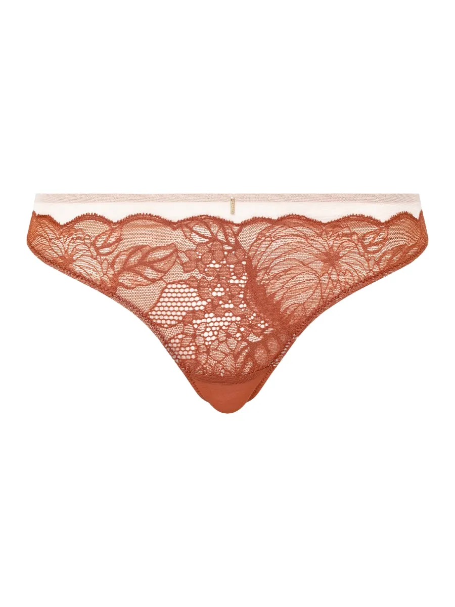 Midnight Flowers Tanga