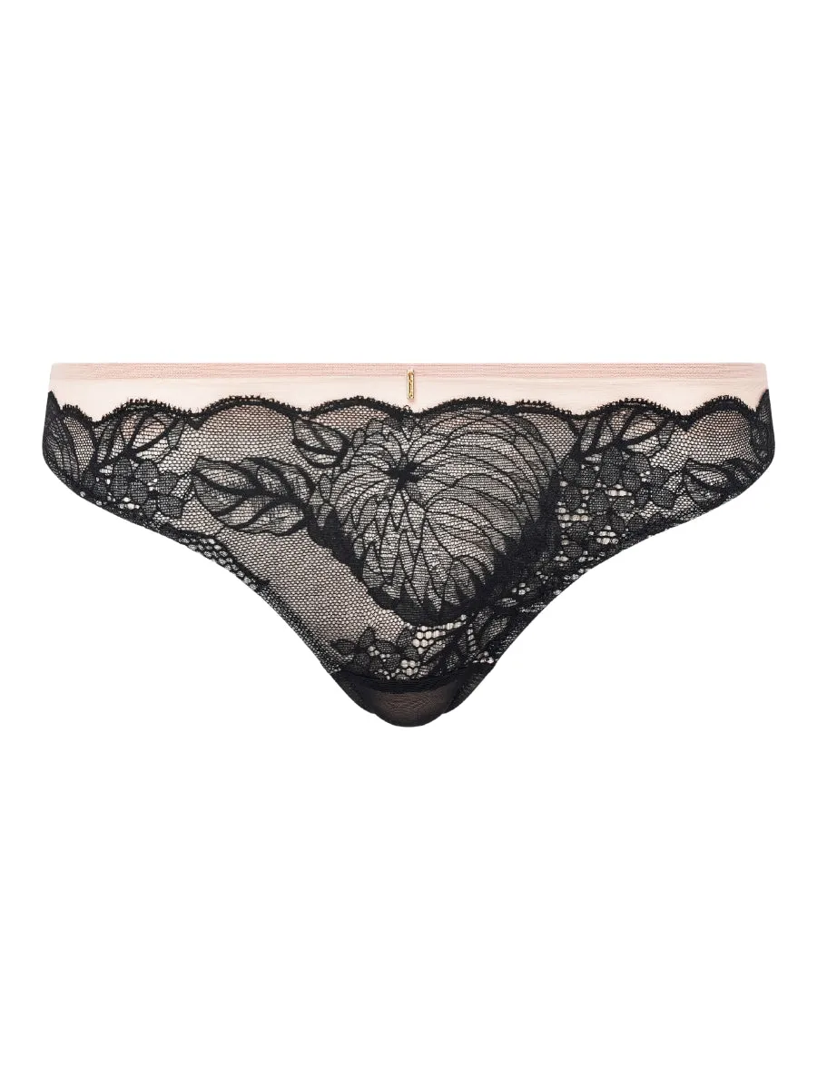 Midnight Flowers Tanga