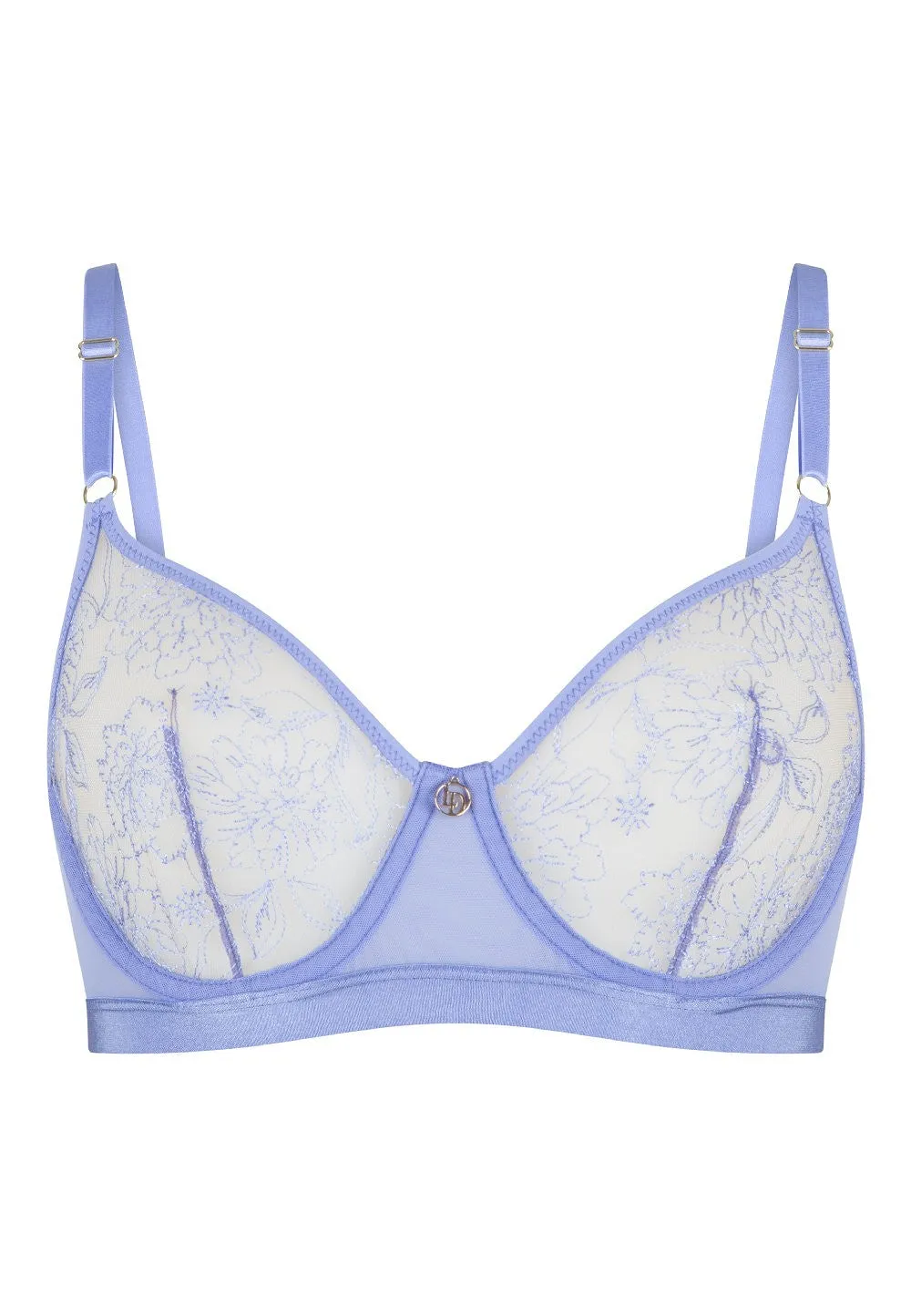 Misty Blue Bra