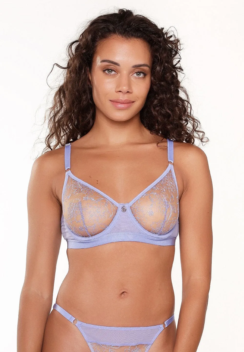 Misty Blue Bra