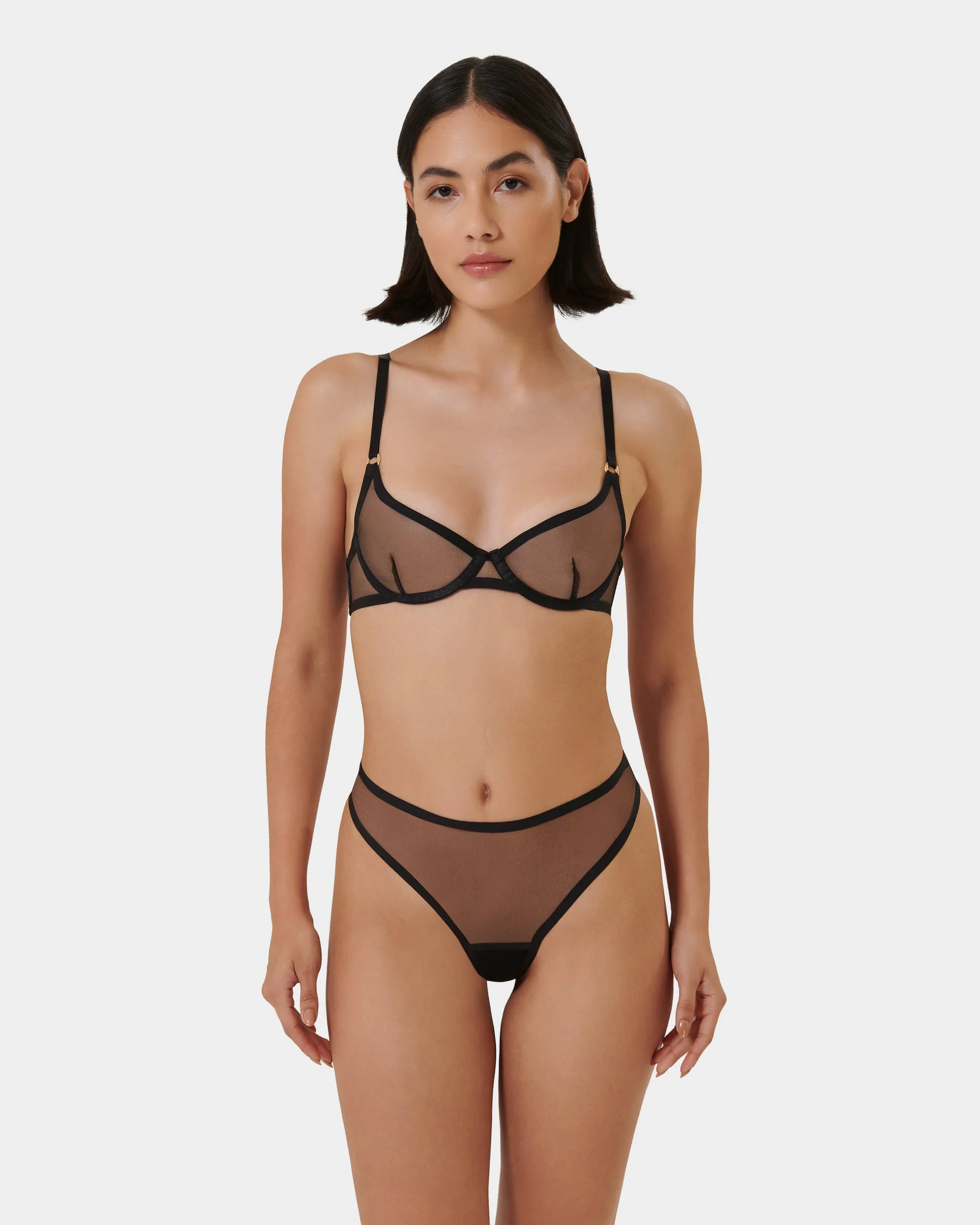 Naomi Wired Bra Black