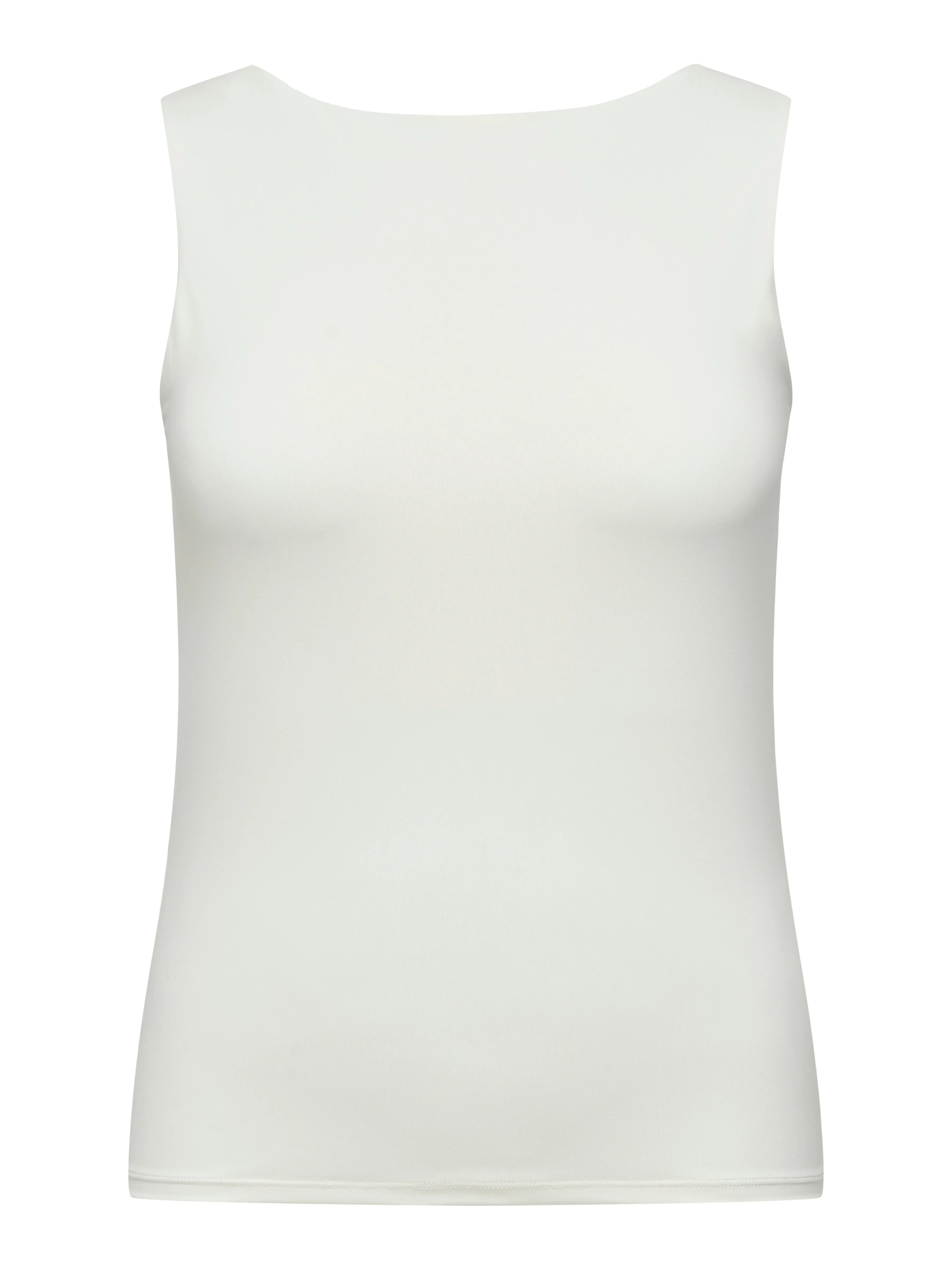 Only Carmakoma Rea 2 Way Vest Top In Cream