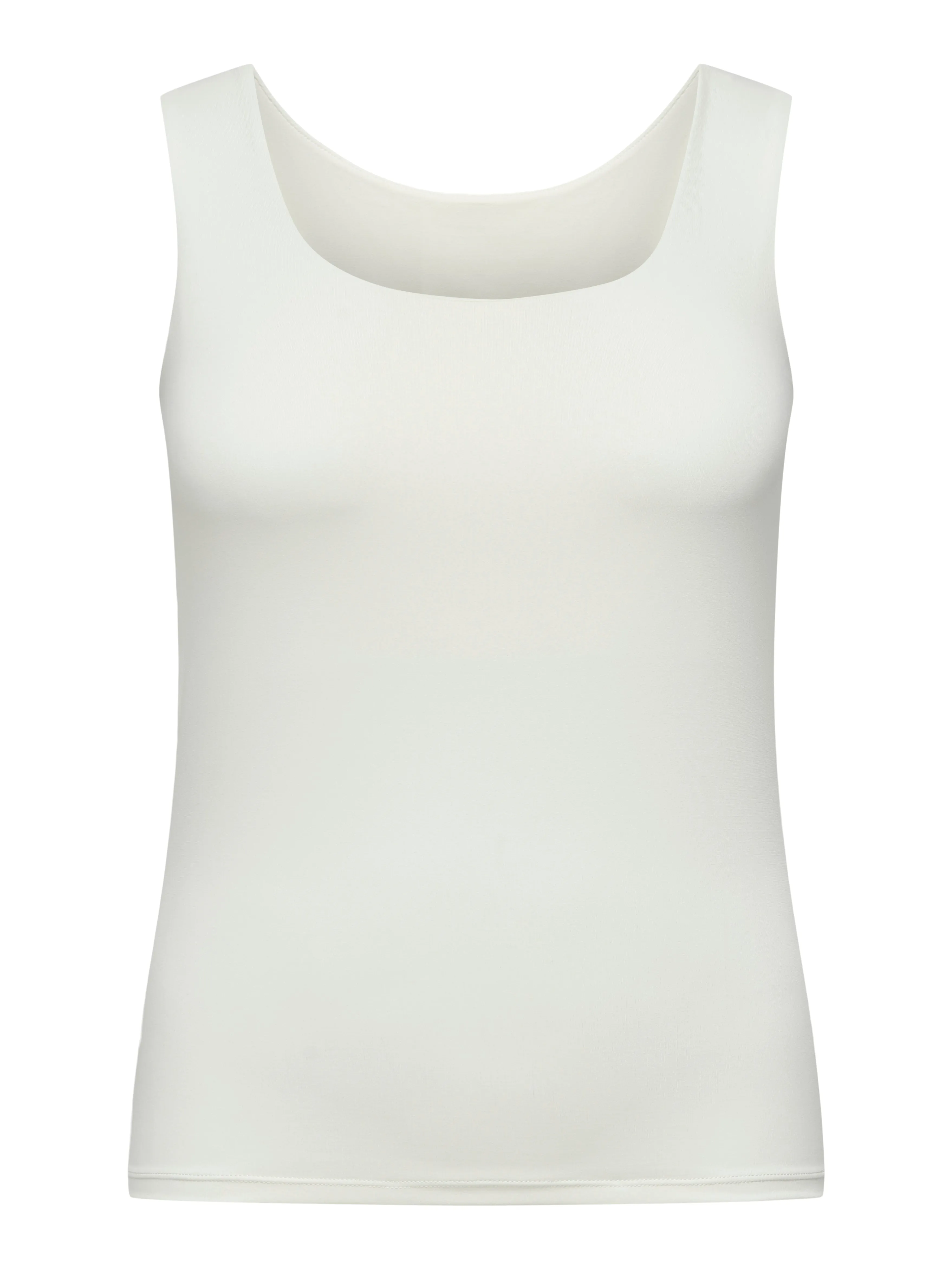 Only Carmakoma Rea 2 Way Vest Top In Cream