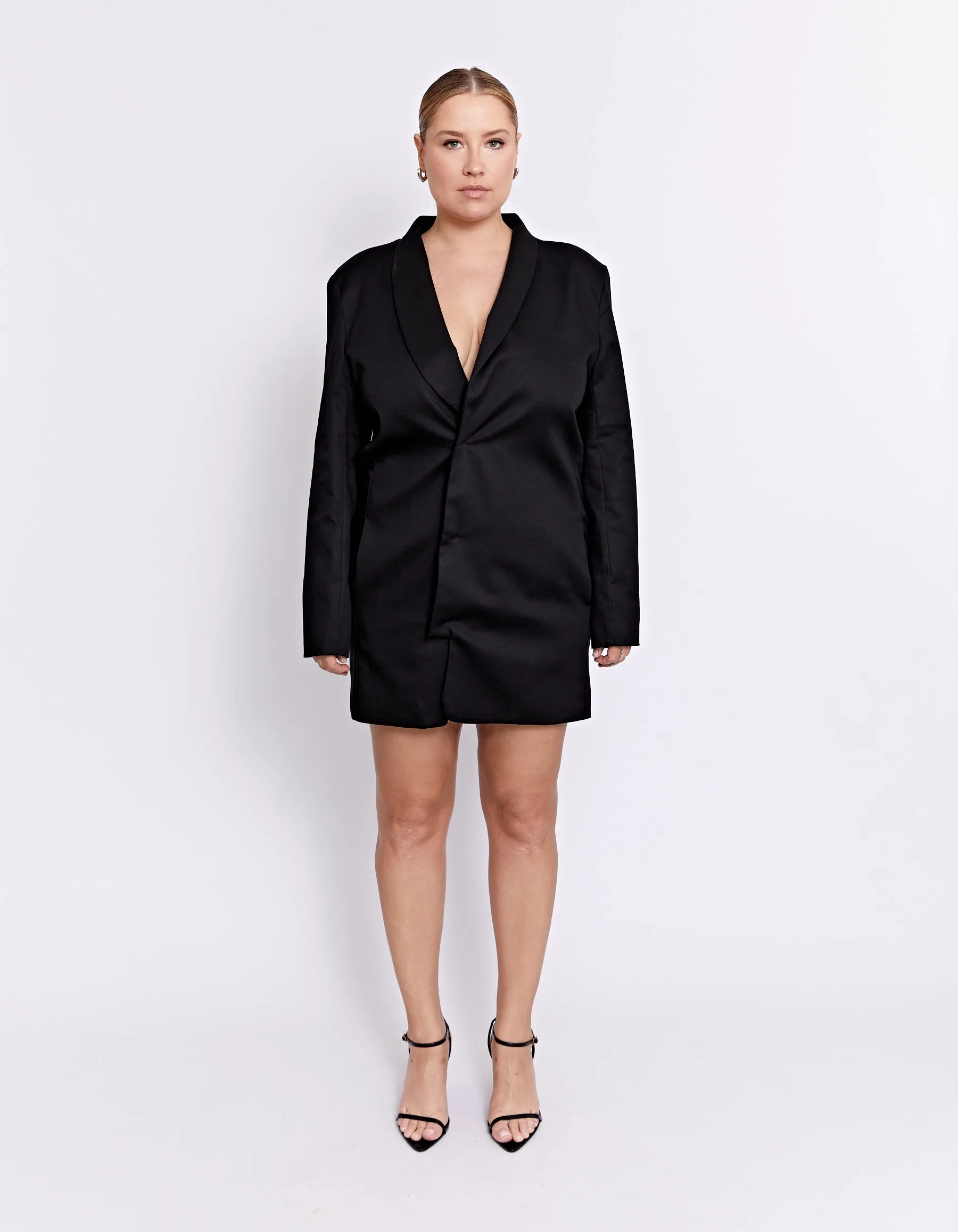 PARKS BLAZER DRESS | BLACK