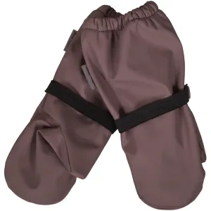 PU Rain Mittens (Fleece lining) - Twilight Mauve