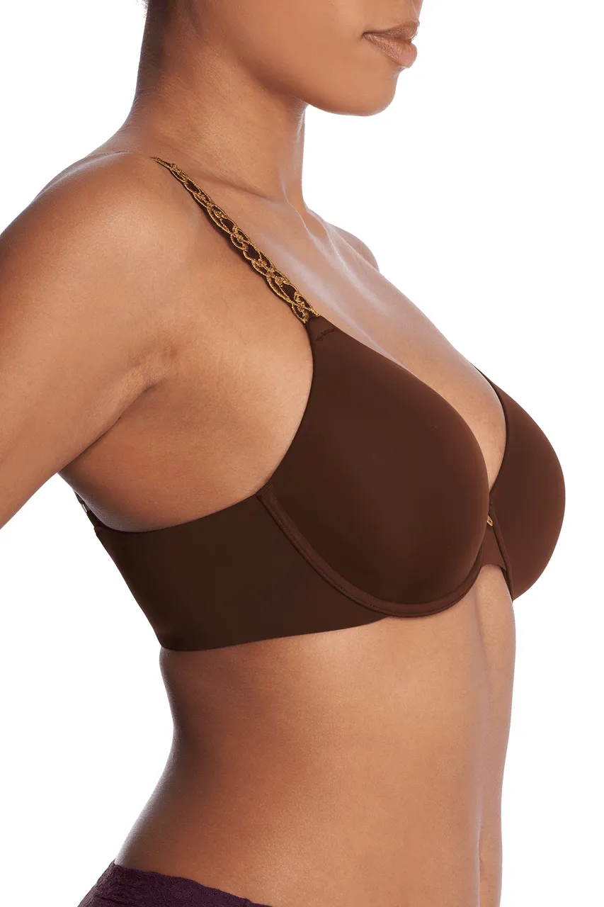 Pure Luxe Custom Coverage Contour Underwire Bra