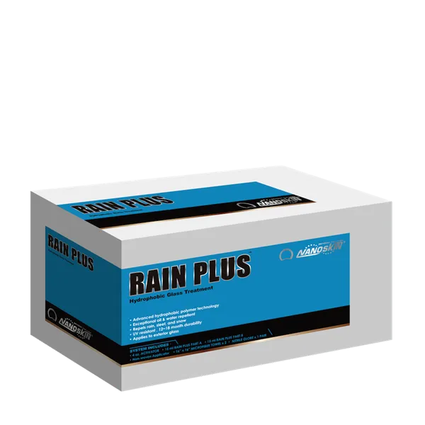 RAIN PLUS Hydrophobic Glass Treatment System