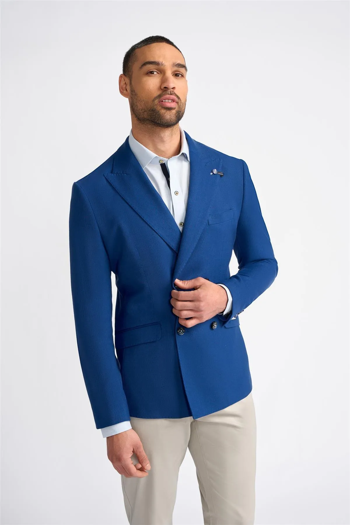 Romeo Double Breasted Elecrtic Blazer