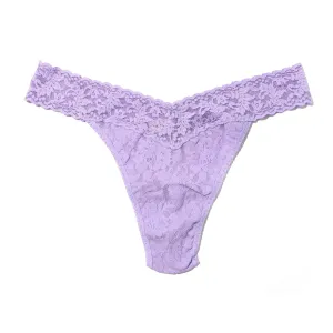 Signature Lace Original Rise Thong 4811 - Wisteria Purple