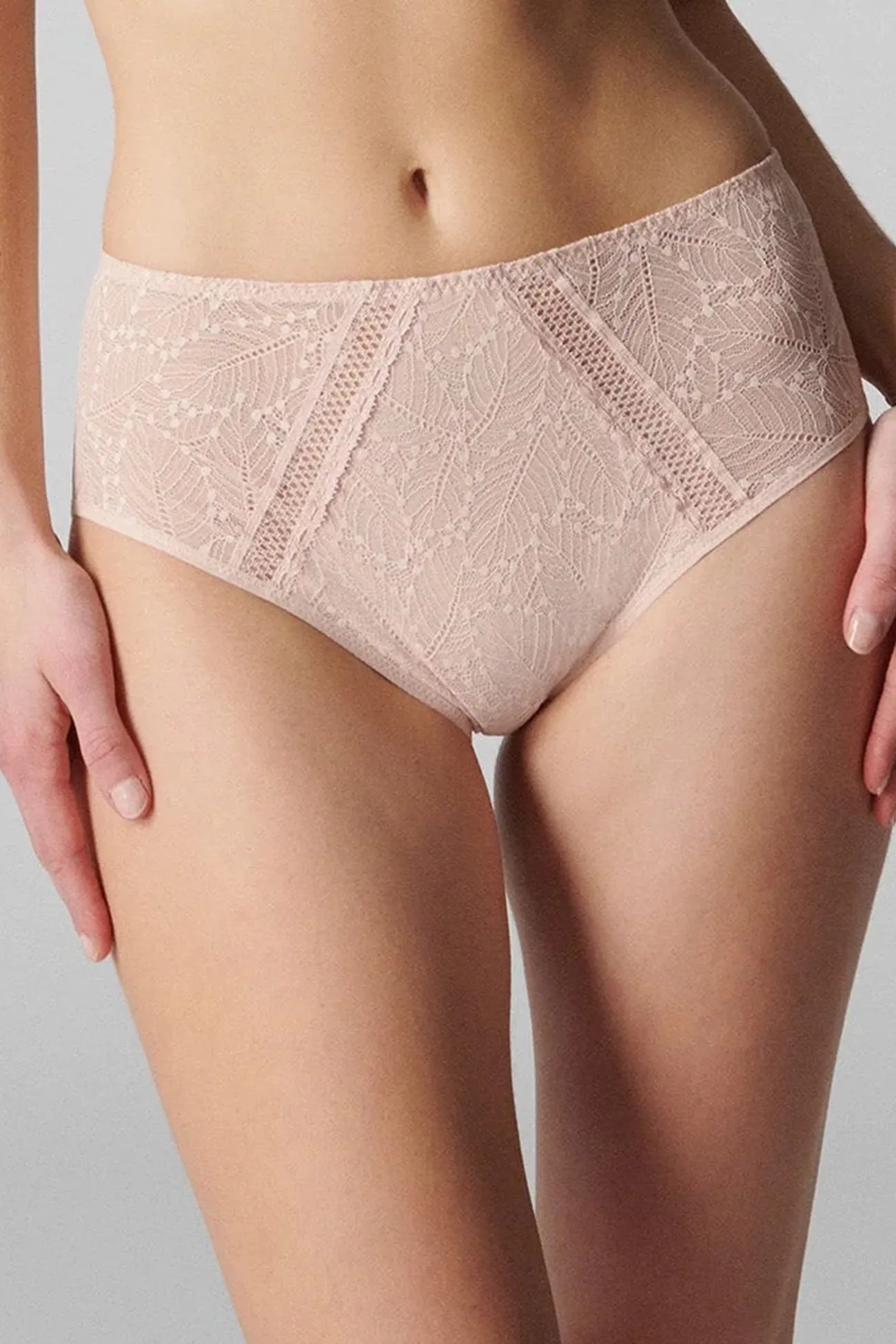 Simone Perele Comete Retro Brief - Rose Sand