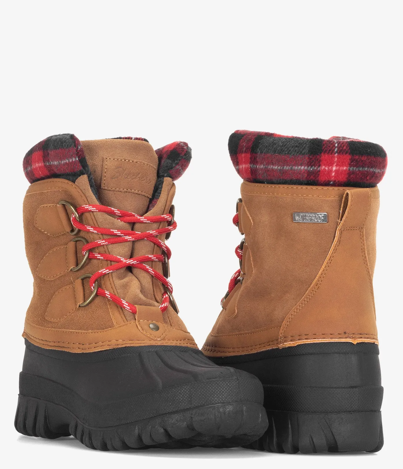 Skechers Windom Plaid Town Boot - Women