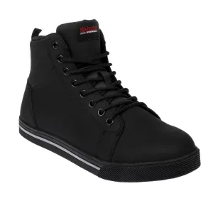 Slipbuster Microfibre Safety Hi Top Boots Matte Black 44 - BA061-44