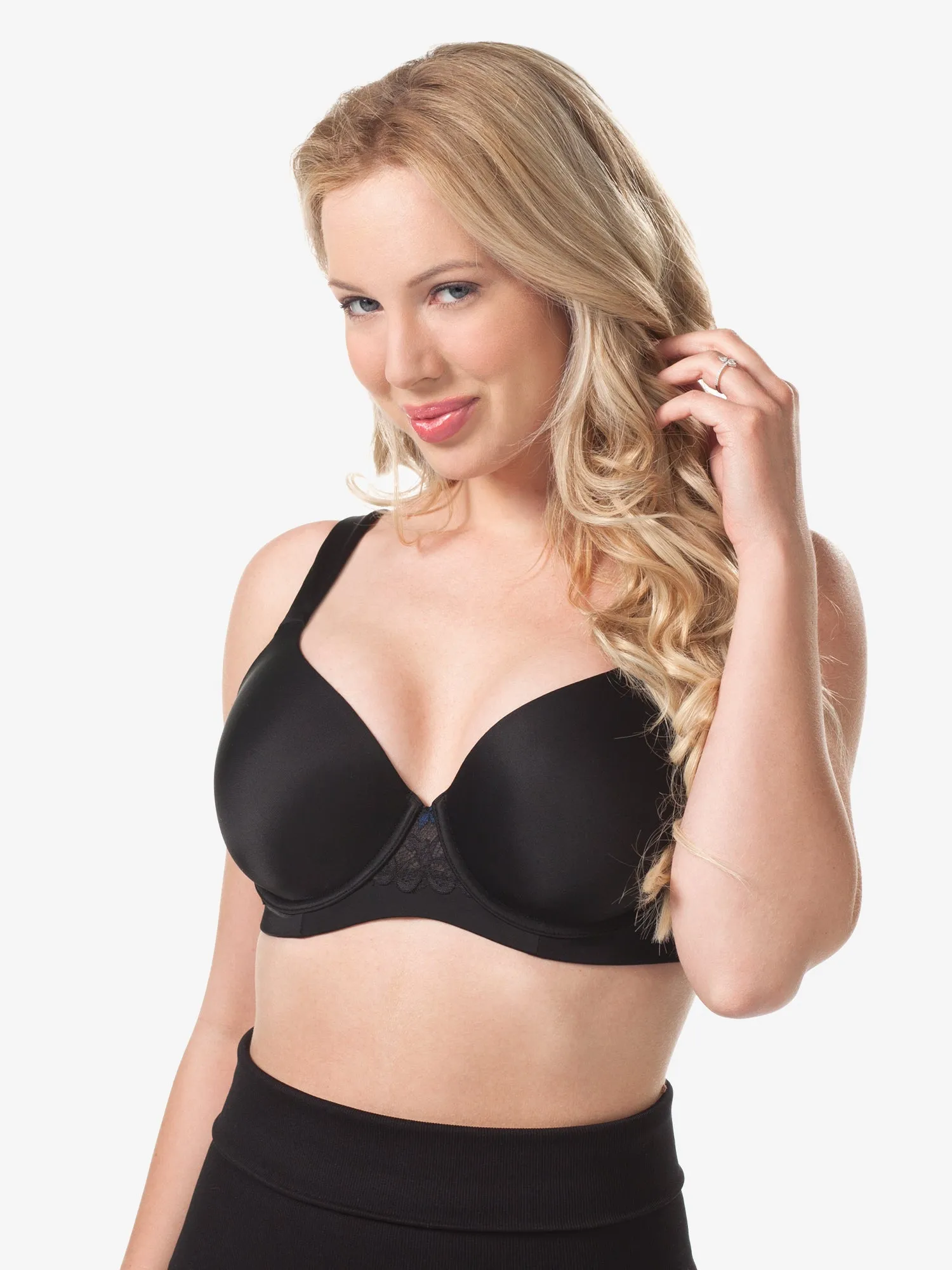 The Brigitte Lace - Wirefree T-Shirt Bra